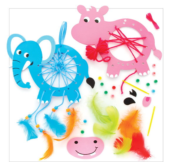 Jungle Animal Dreamcatcher Kits