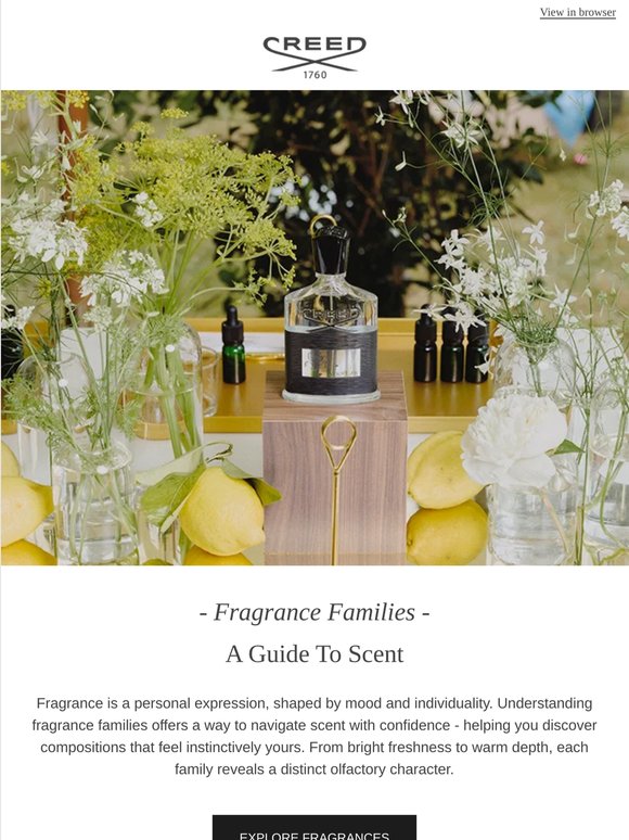 Understanding Fragrance Families