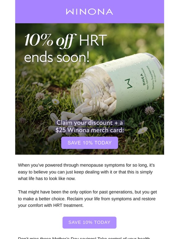 You’ve settled for symptoms for too long. 👉