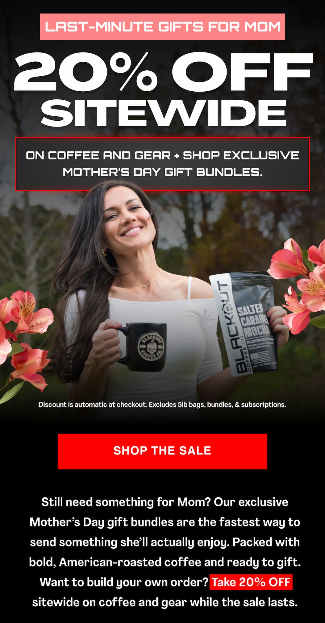 20% off Mother's Day Sale