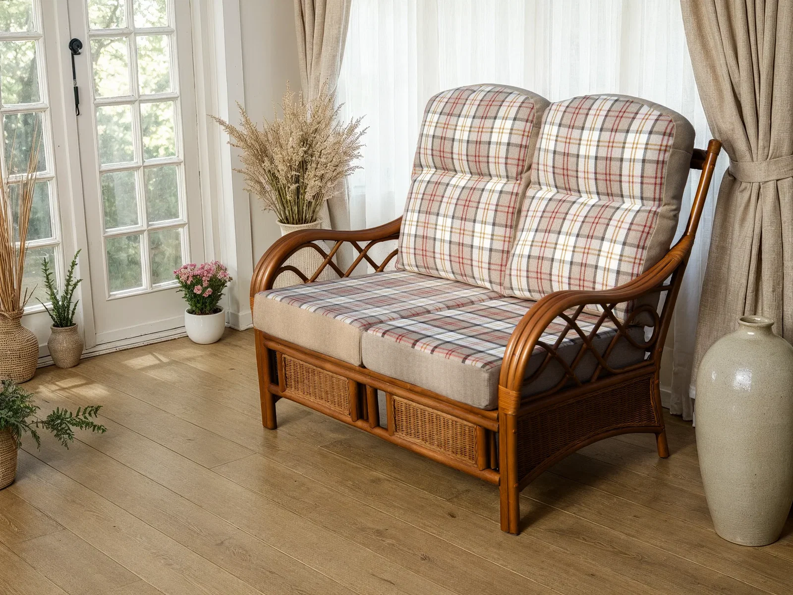 Image of Hampton Sofa | Brown Wash