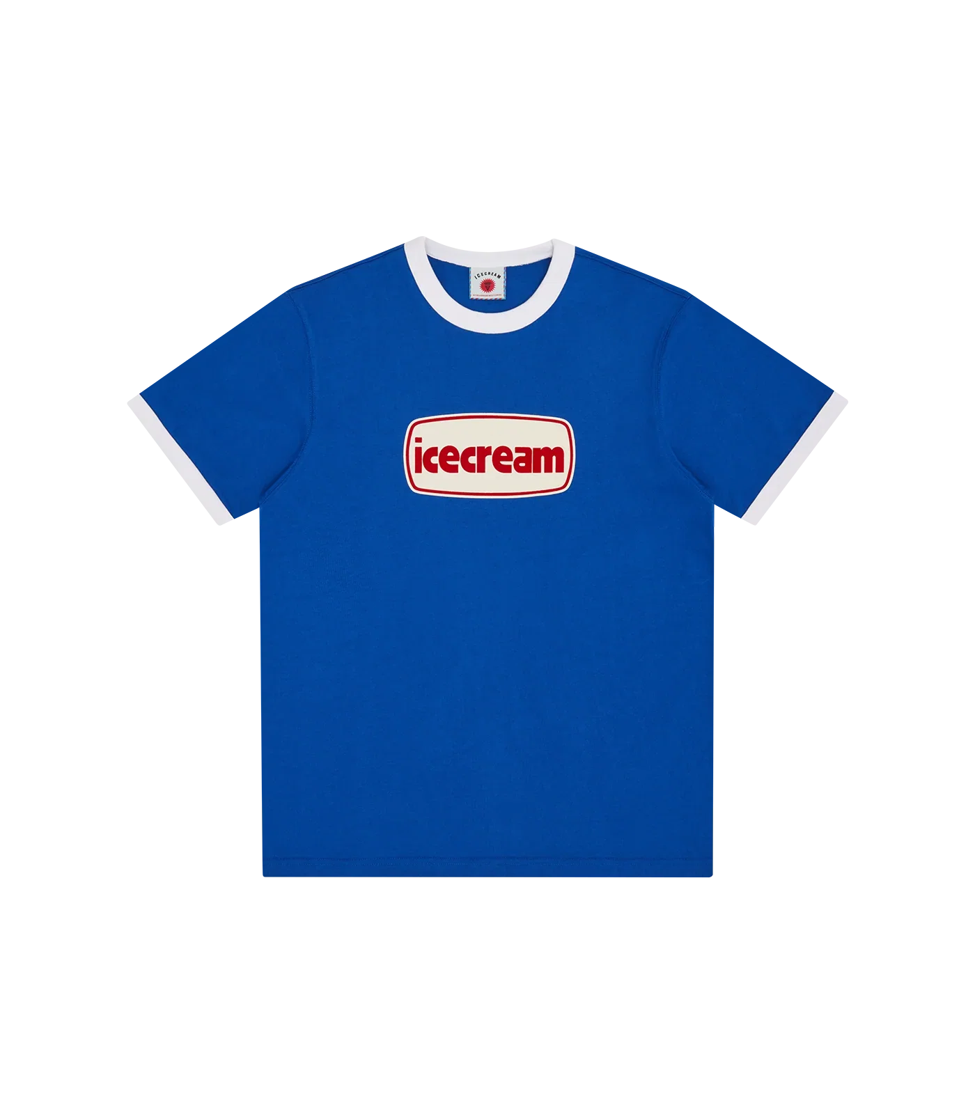 Image of ICECREAM TUB RINGER T-SHIRT - BLUE