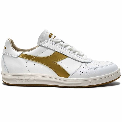 Diadora B Elite OG Italia Sport - White/Gold