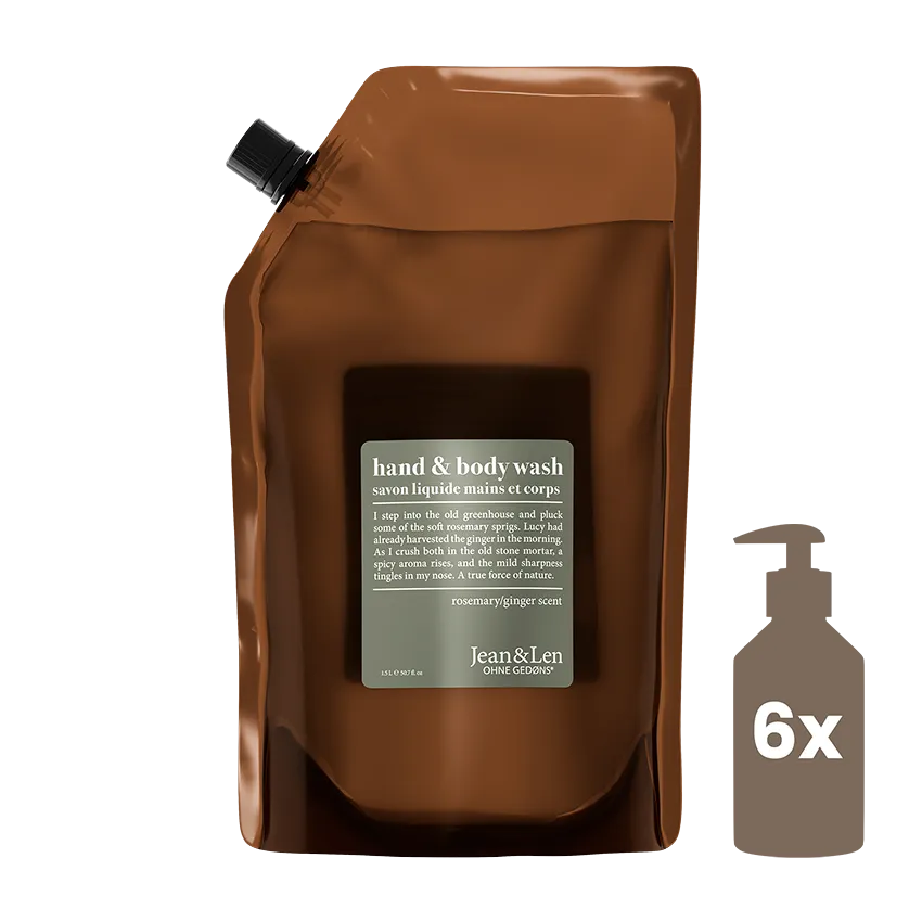 Image of Hand&Body Wash Rosemary/Ginger Refill