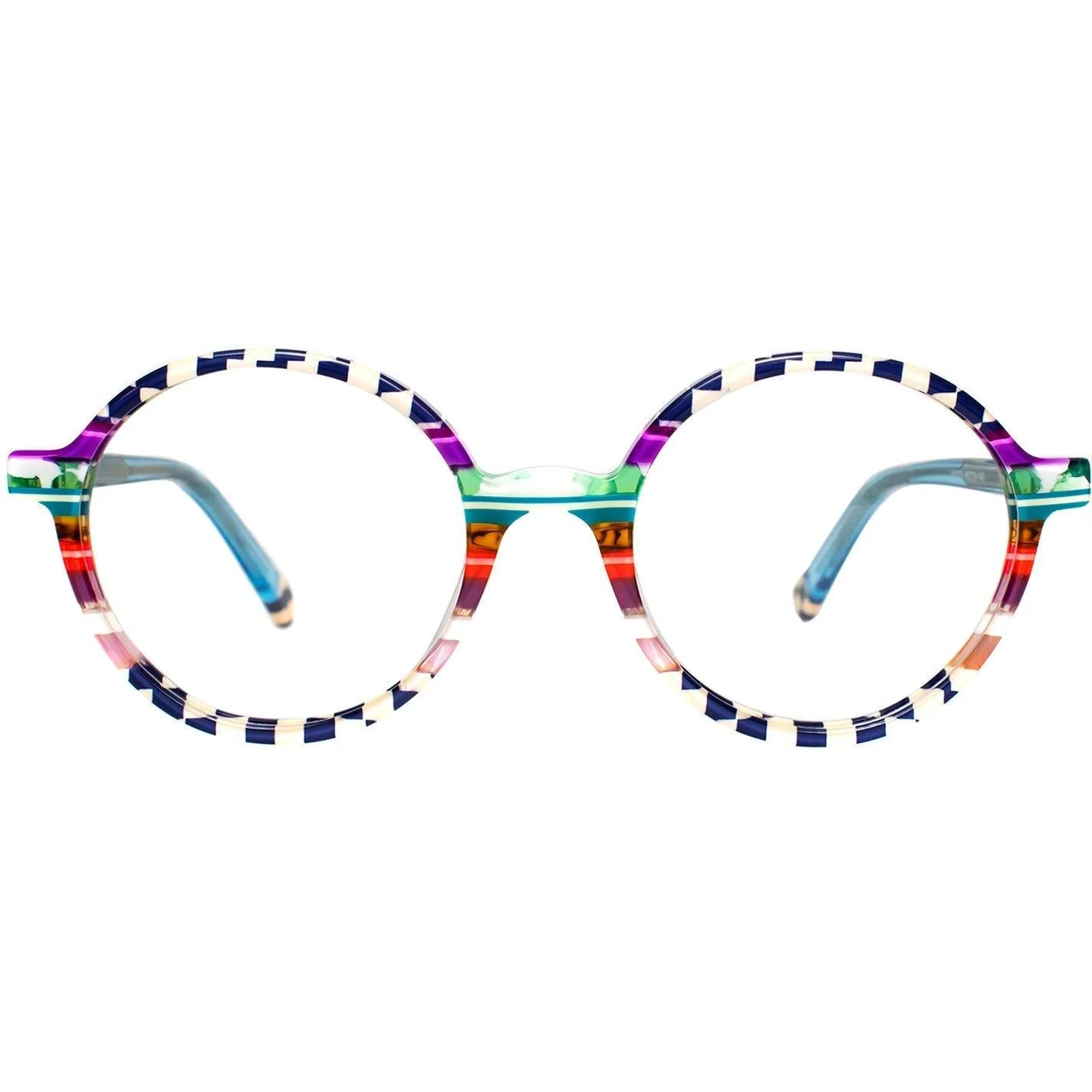 Image of HENRI | Round Colorful Glasses