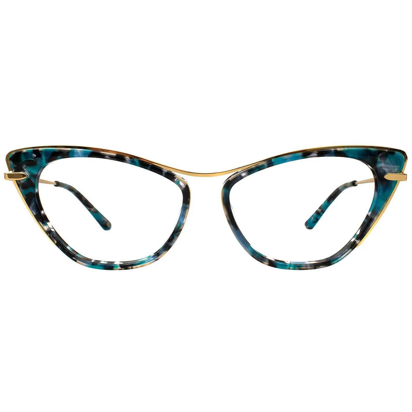 Image of AUDREY | Metal Cat Eye Glasses