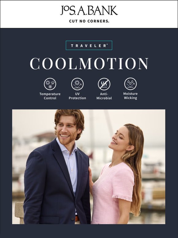 Traveler® COOLMOTION for the season ahead.