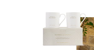  'Mummy & Daddy' Mug Gift Set
