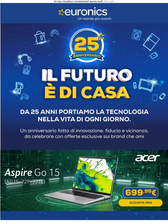Festeggiamo insieme 25 anni di innovazione!