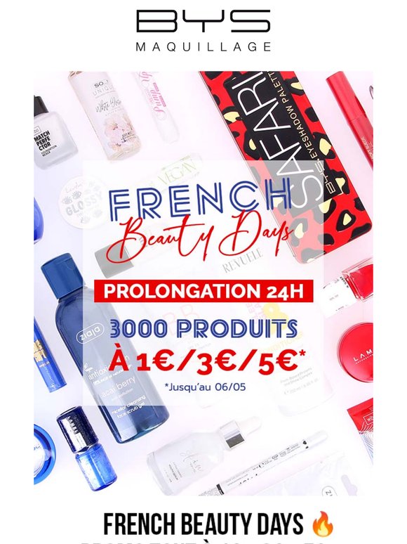 😍 24H supplémentaires de FRENCH DAYS !