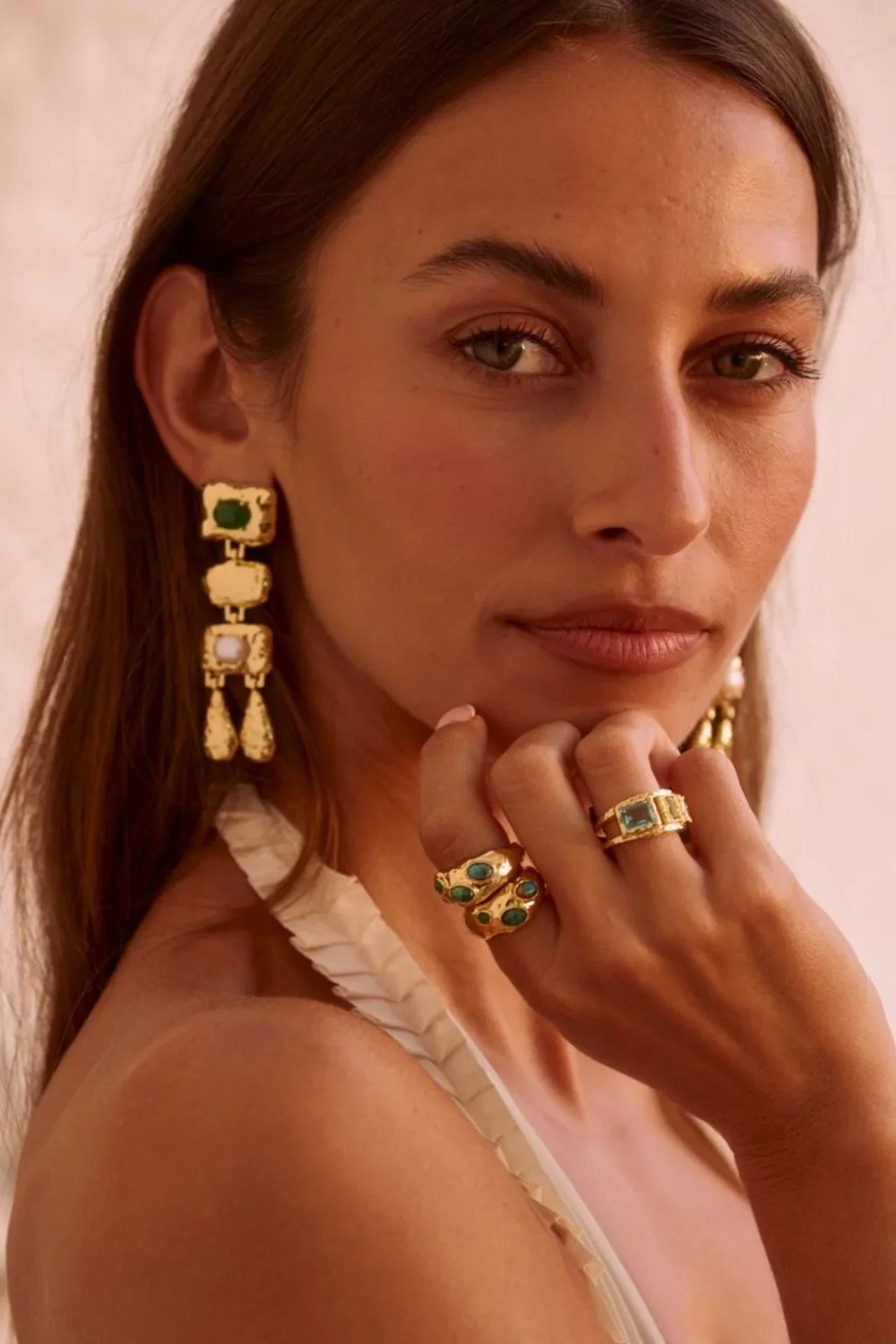 Image of Mountain & Moon Roberta Ring Gold