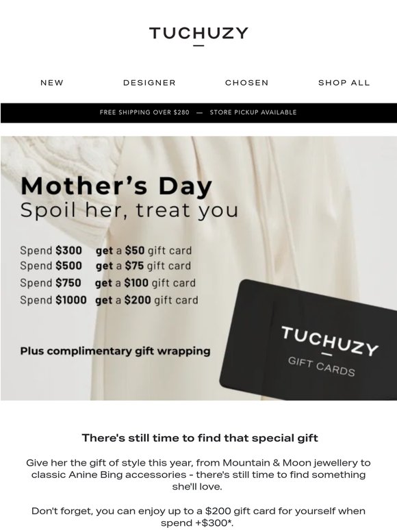 Last minute Mother's Day Gifts