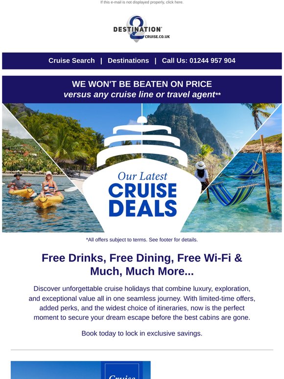 🤩 7-Night cruises from £399pp