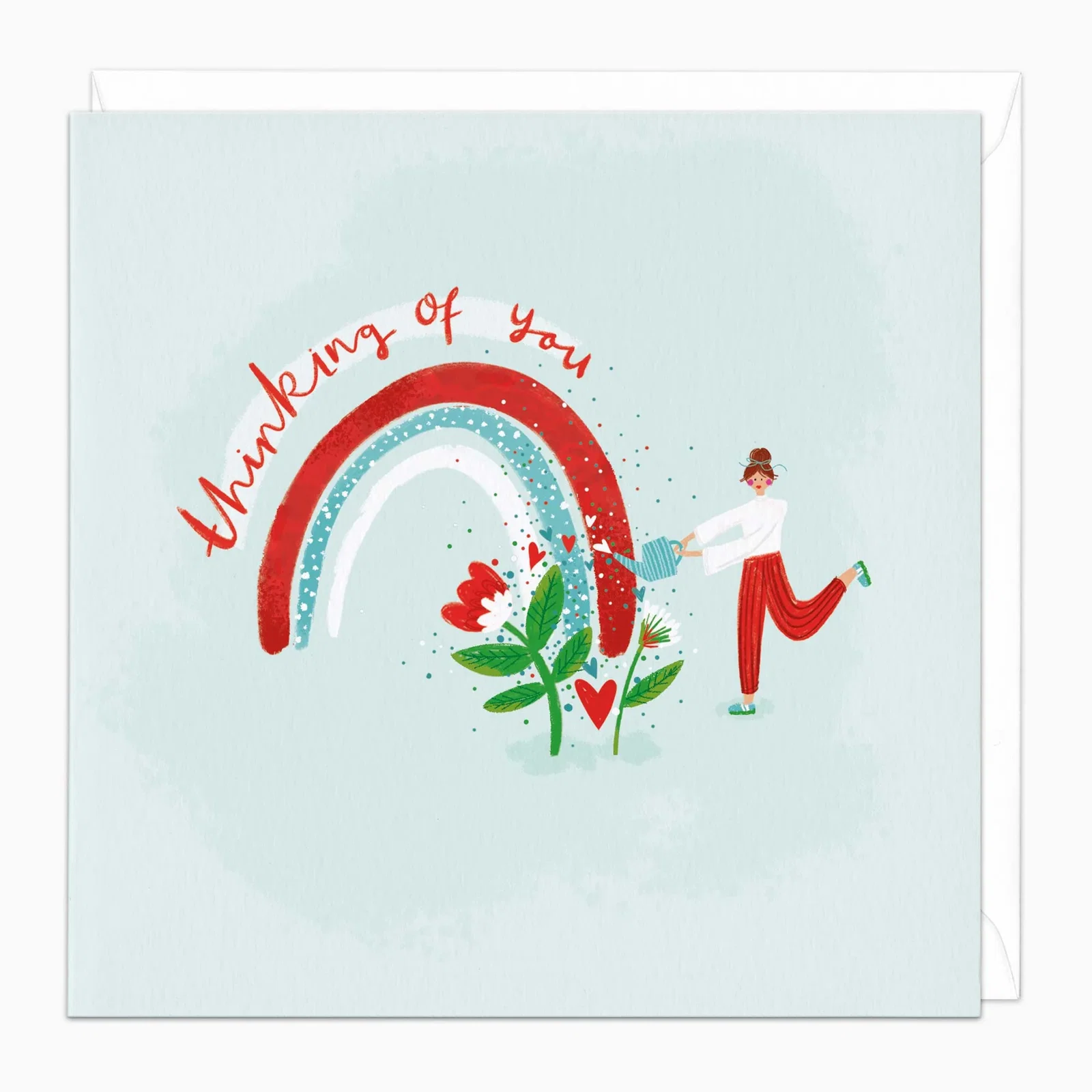 Image of K002 - Thinking Of You Rainbow Card
