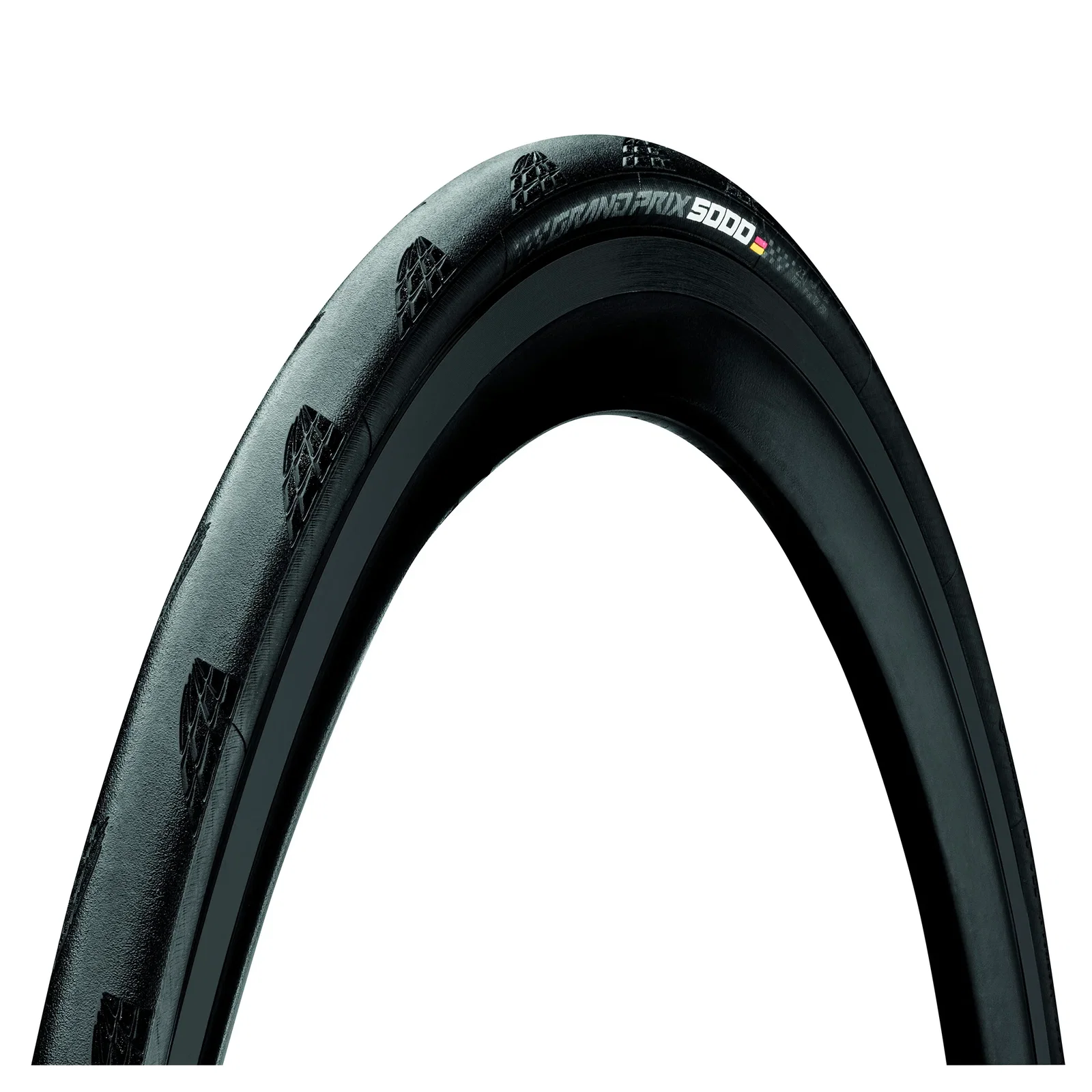 Image of Continental Grand Prix GP5000 Tyre - Foldable Clincher (Black). 25c and 28c