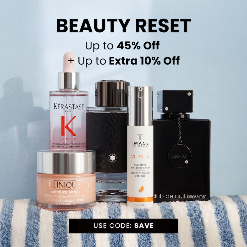 Beauty Reset: Up to 45% Off + Up to Extra 10% Off