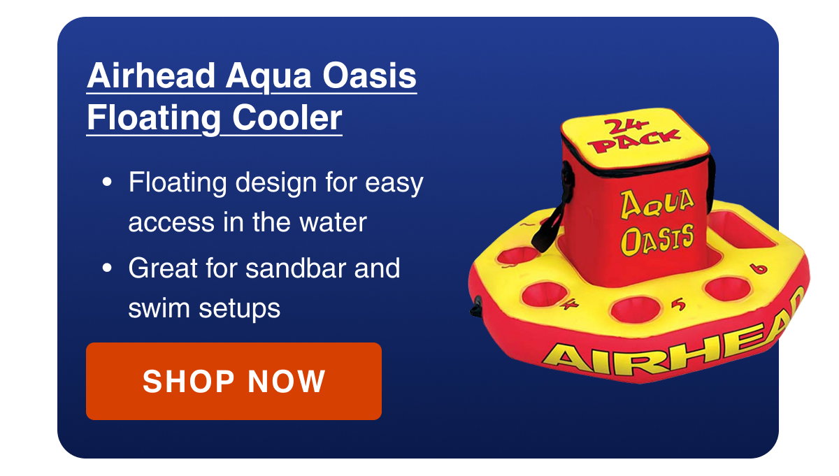 Airhead Aqua Oasis Floating Cooler