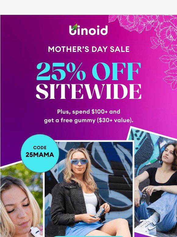25% Off Bliss for Mom ❤️