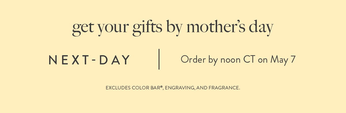 get your gifts by mother's day