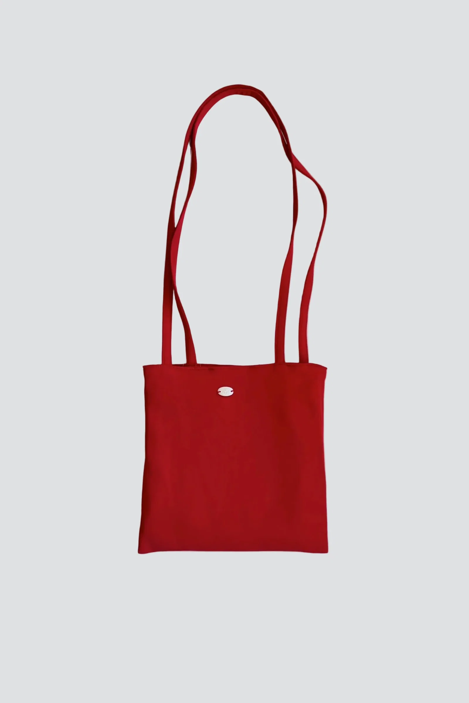 Image of Red Satin Leda Bag