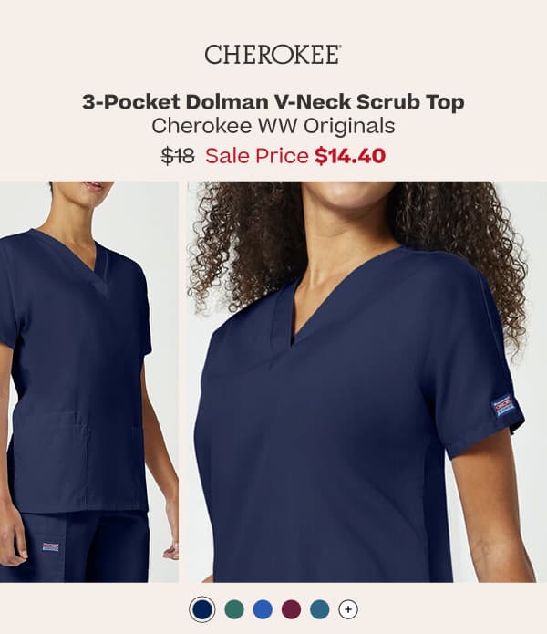 Cherokee WW Originals | 3-Pocket Dolman Top | $14.40 | Shop Now