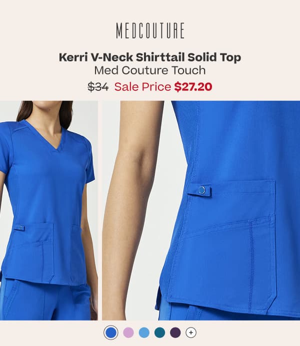 Med Couture | Kerri V-Neck Top | $27.20 | Shop Now