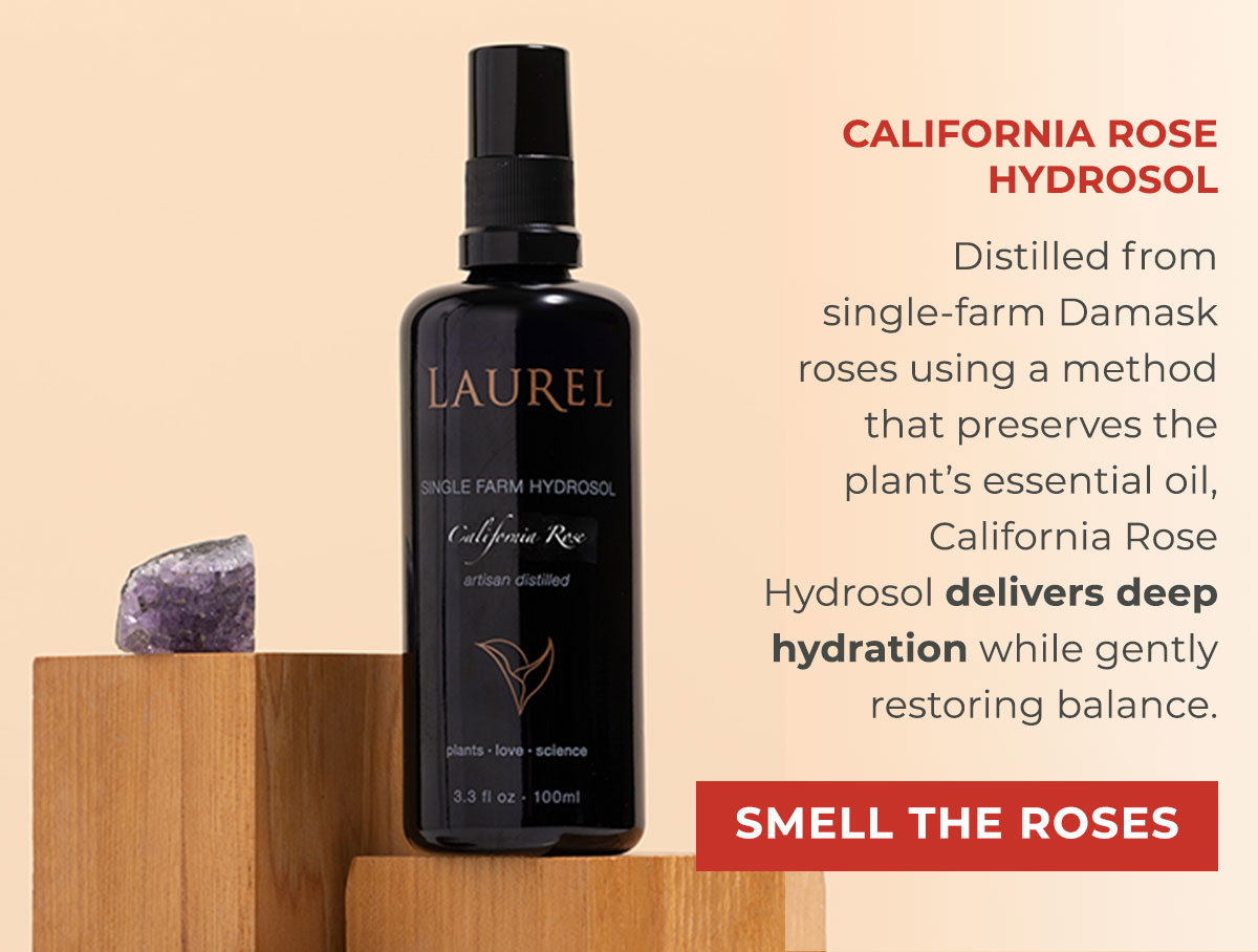 Laurel Skin California Rose Hydrosol