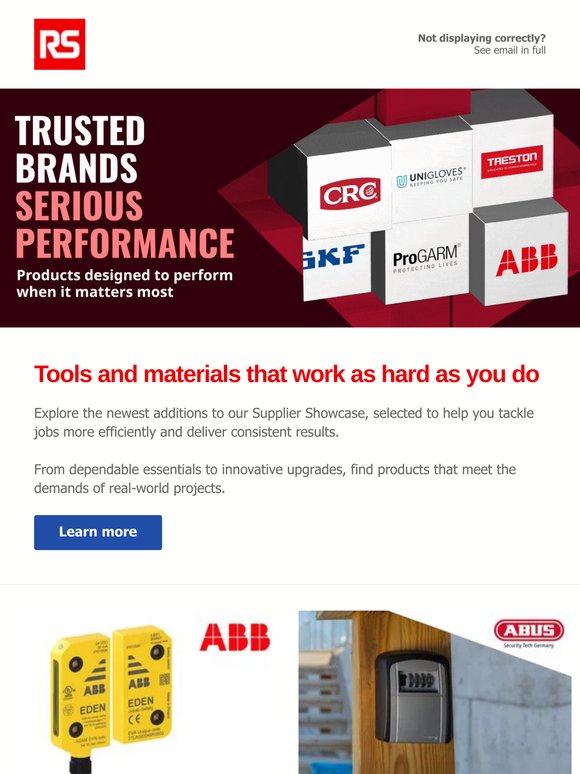 What’s new in our Supplier Showcase?