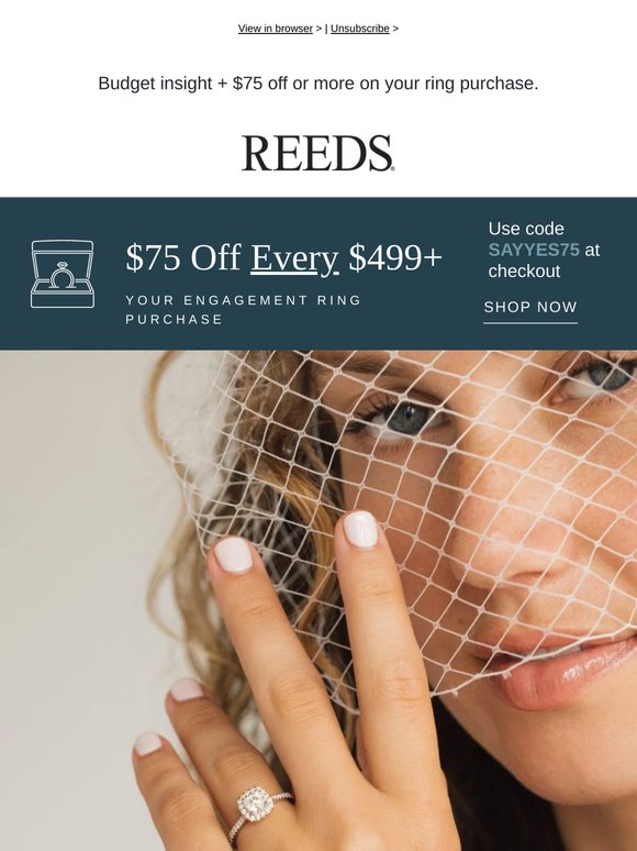 Attention, budget-minded engagement ring shoppers...