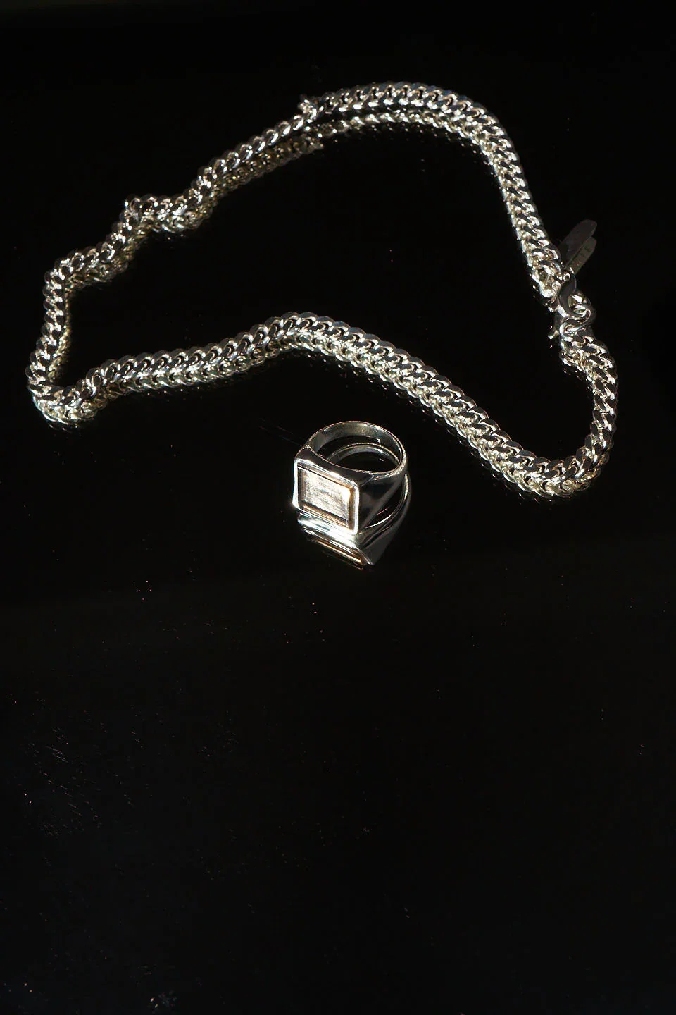Image of The Curb Chain in Sterling Silver