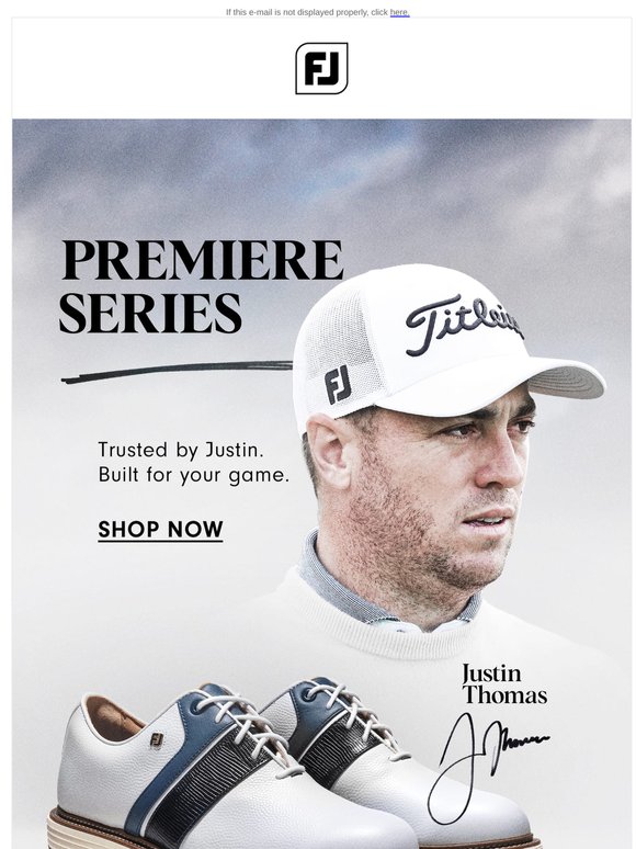 Justin Thomas Trusts the #1 Shoe in Golf