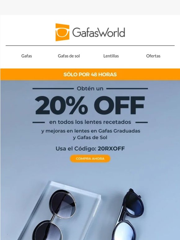 Es hora de actualizar tus lentes graduados