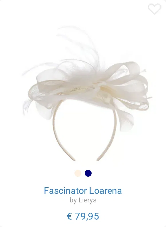 Fascinator Loarena by Lierys