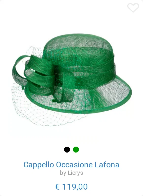 Cappello Occasione Lafona by Lierys