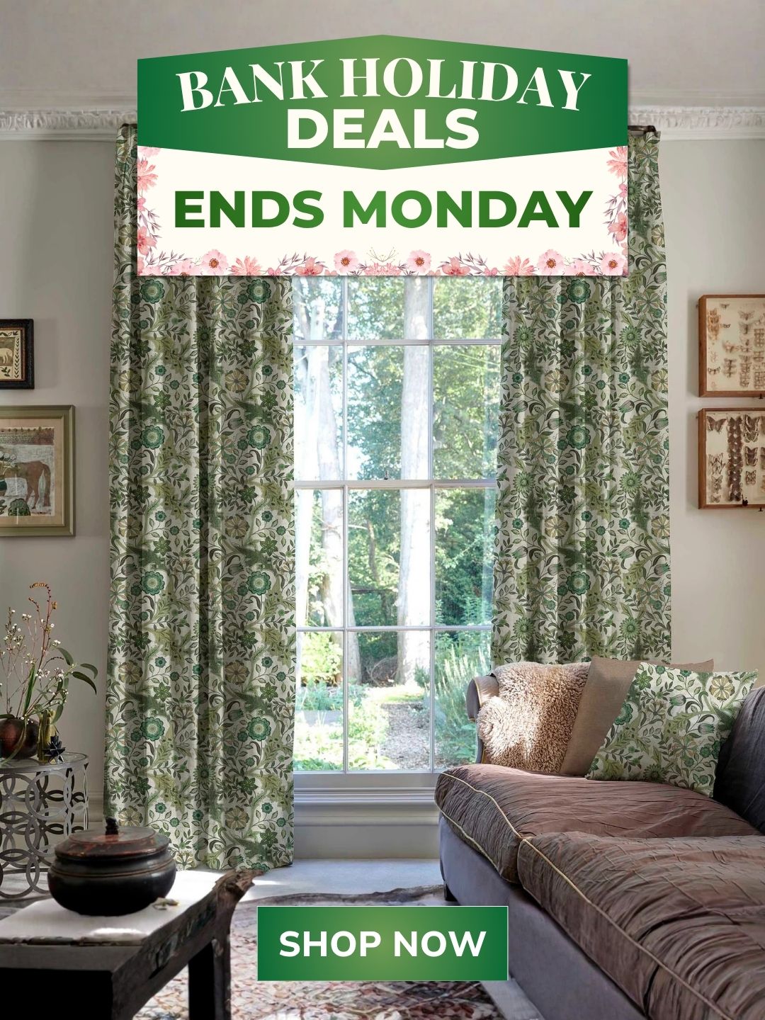 Bank Holiday Deals Ends Monday