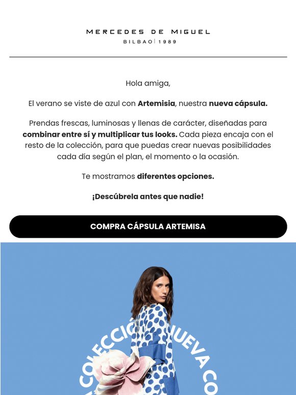 Nueva cápsula Artemisa