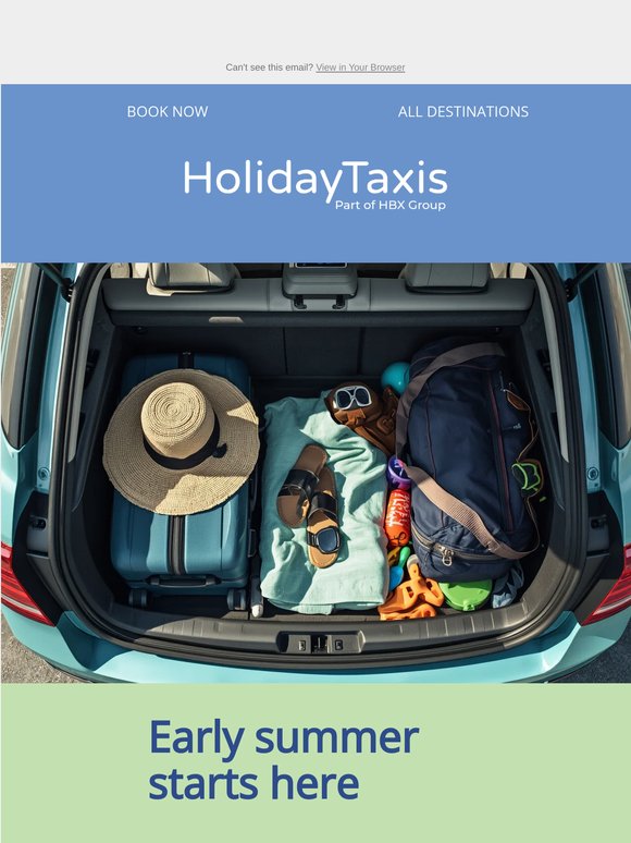 Make Summer Plans: Enjoy 20% Off Transfers