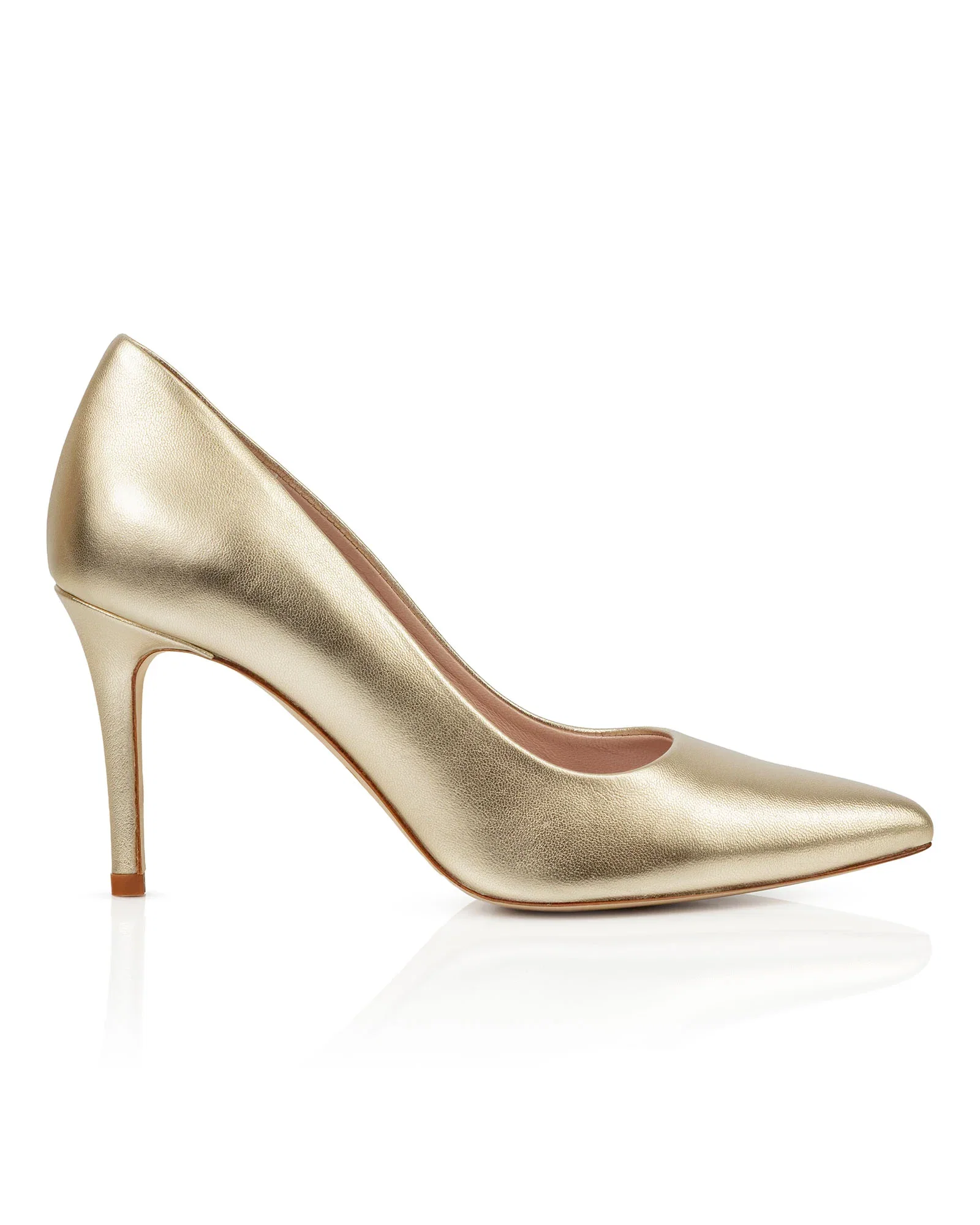 Image of Claudia Gold Leather