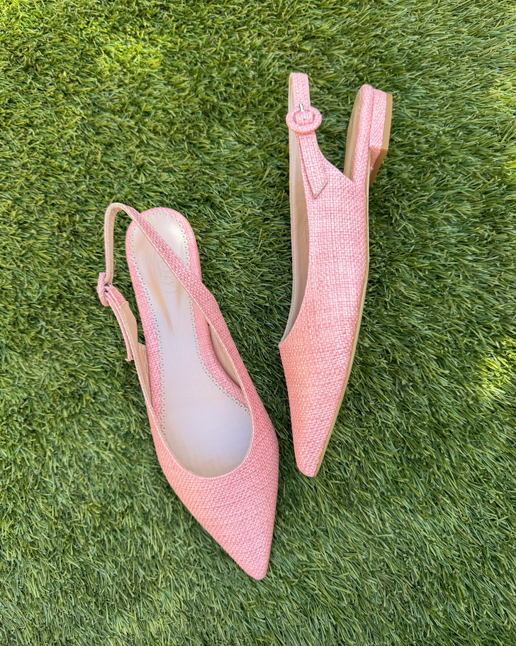 Beth Pink Raffia