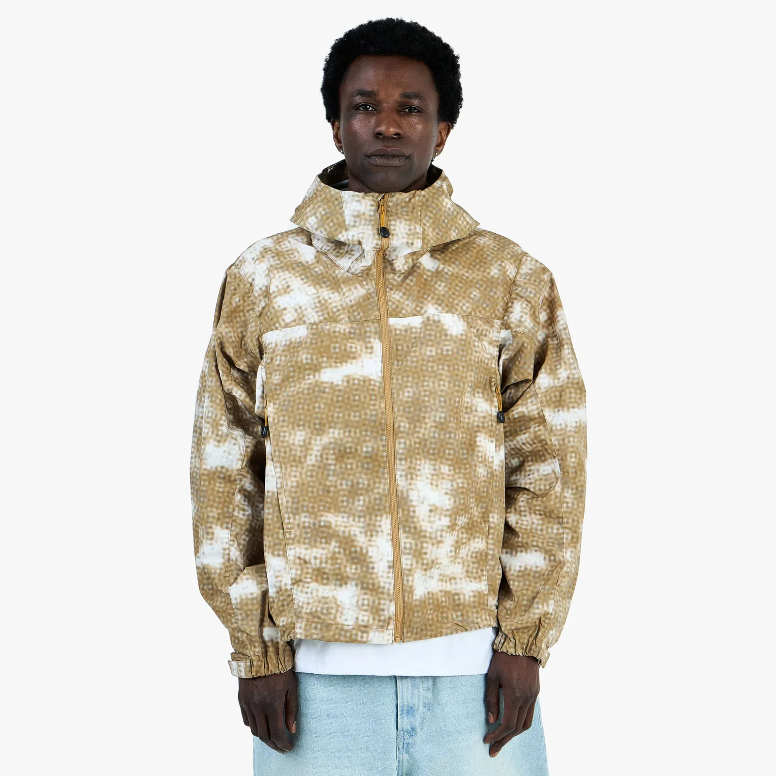 Image of BEAMS Tech Zip Hoodie / Coyote