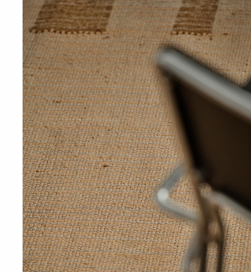 Palisade Mustard Washable Jute Rug