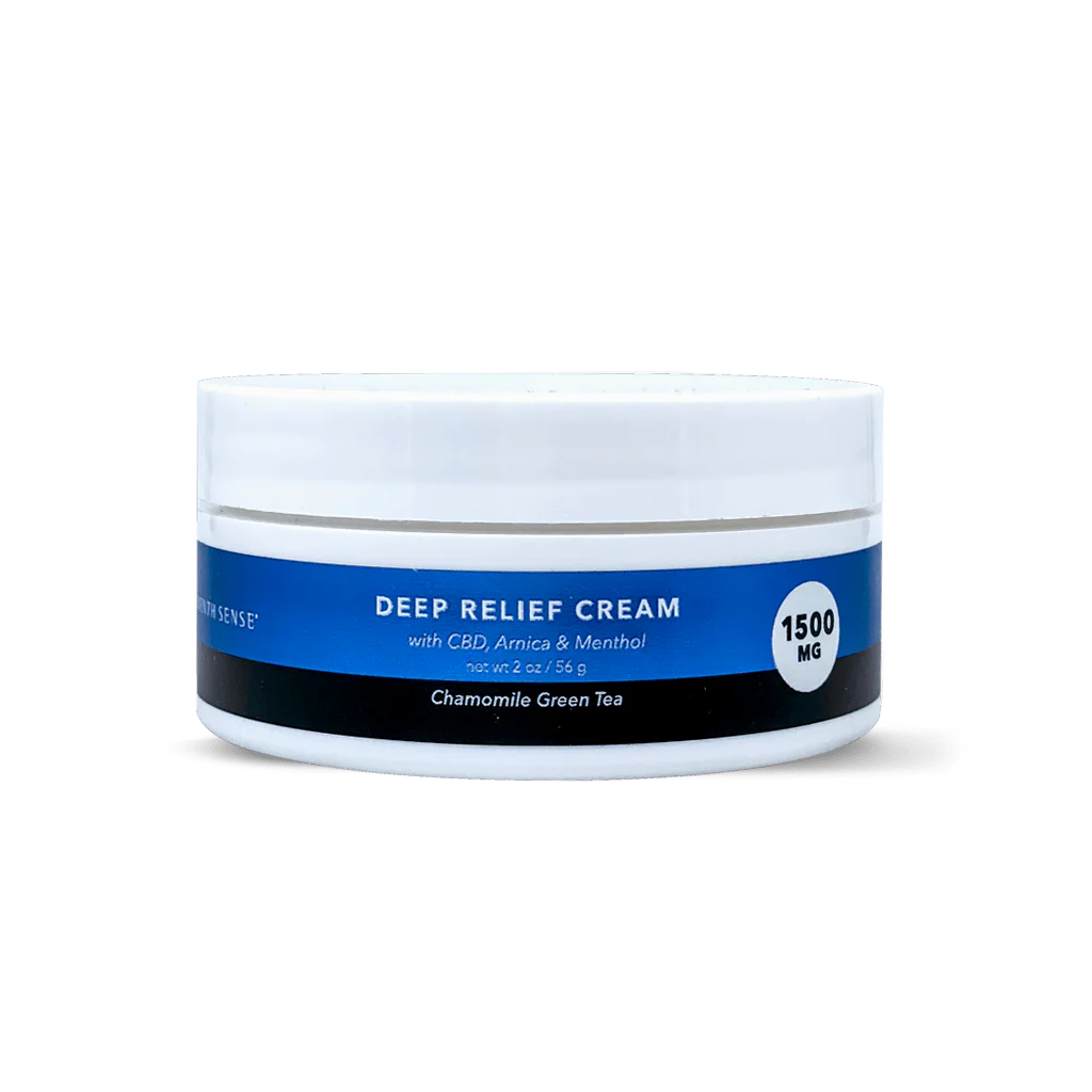 Image of Deep Relief Cream 1500mg Chamomile Green Tea