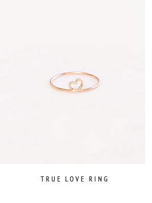 True Love Ring - rosé vergoldet