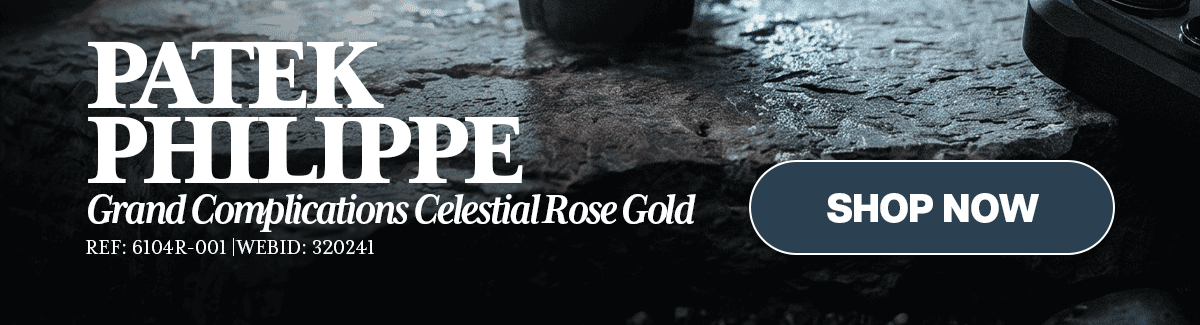 Shop now! Patek Philippe Grand Complications Celestial Rose Gold Watch 6104r-001