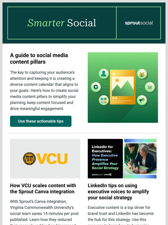 Level up your social game with content pillars