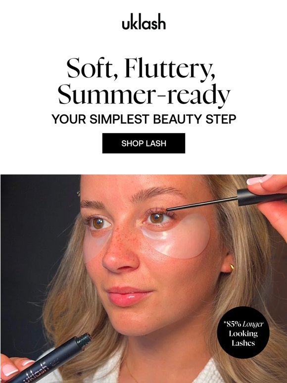 Longer-looking lashes in just few weeks💫