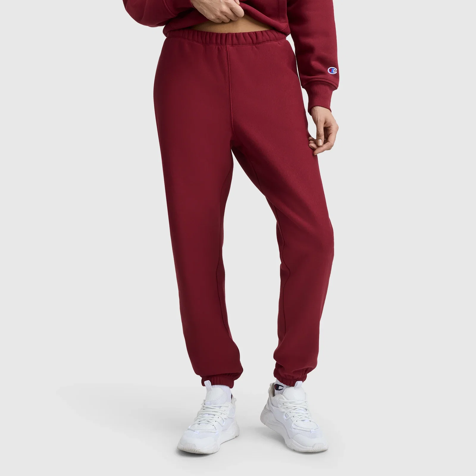 Image of Reverse Weave Cinched Bottom Sweatpants