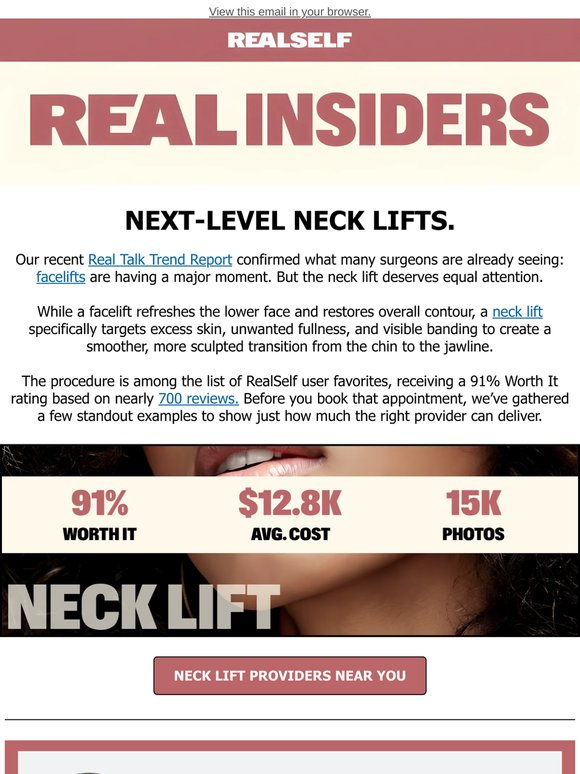 Neck Lifts That Had Our Jaws Drop (Literally)