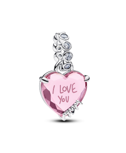I Love You Mom Dangle Charm