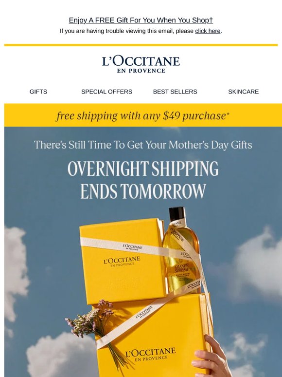 Don't Miss Your Chance for Mother's Day Delivery